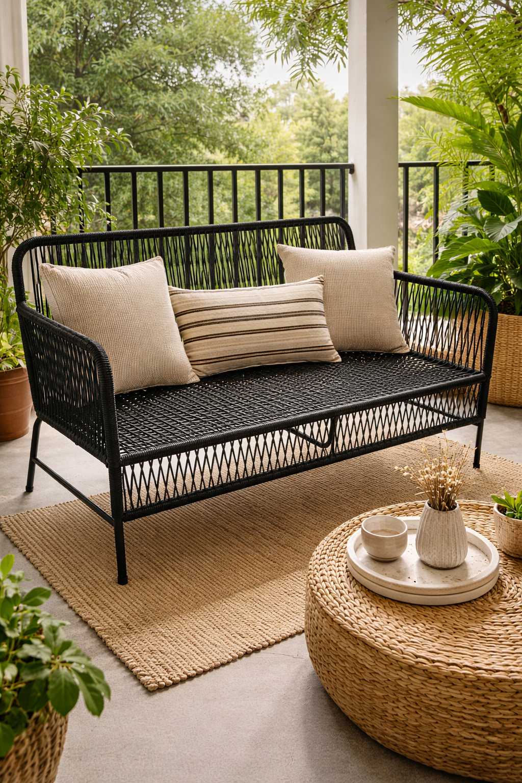 sillon dante doble negro